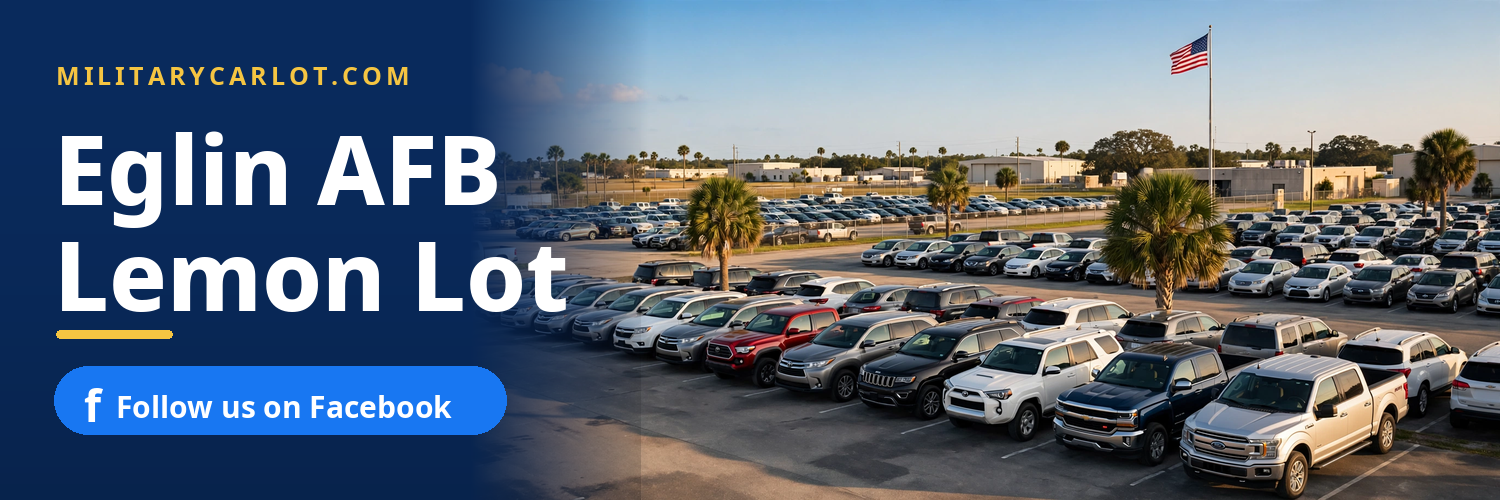 Eglin AFB Lemon Lot on Facebook