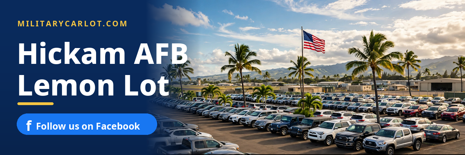 Hickam AFB Lemon Lot on Facebook